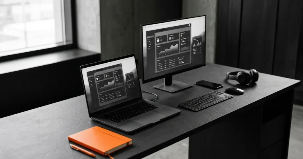 Technical Virtual Assistant dashboard displaying active site monitoring logs, automated Asana Jira task pipelines, and database maintenance status by KloudBased in Metro Manila